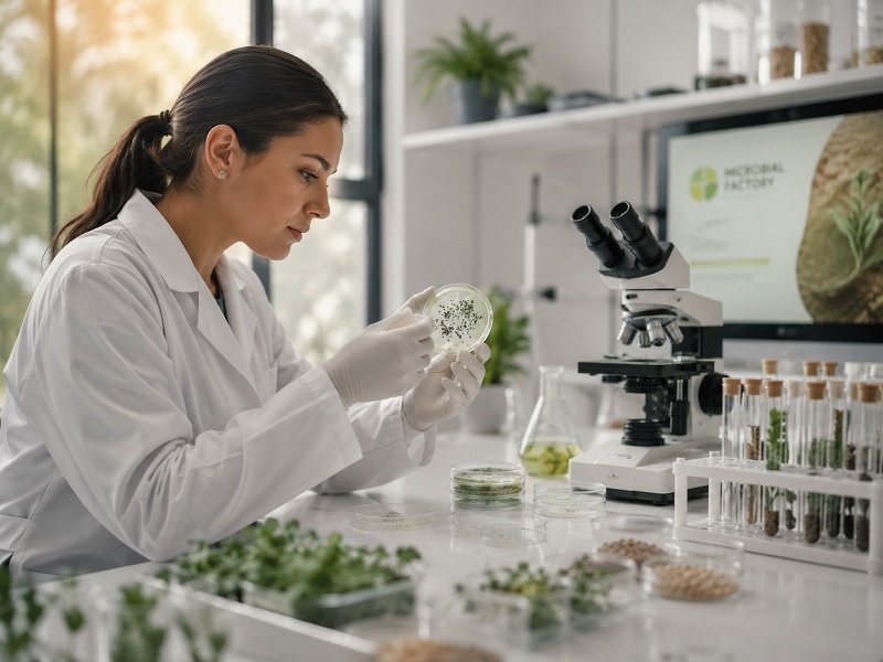 Laboratorio de microbiología